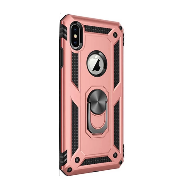 Gpack Apple iPhone X Kılıf Vega Standlı Yüzüklü Mıknatıslı ürün görseli 1