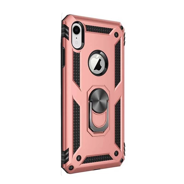 Gpack Apple iPhone Xr Kılıf Vega Standlı Yüzüklü Mıknatıslı ürün görseli 1