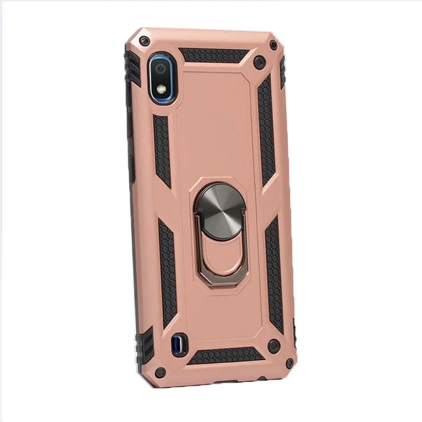 Gpack Samsung Galaxy M10 Kılıf Vega Yüzüklü MıknatıslıNano Glass ürün görseli 1