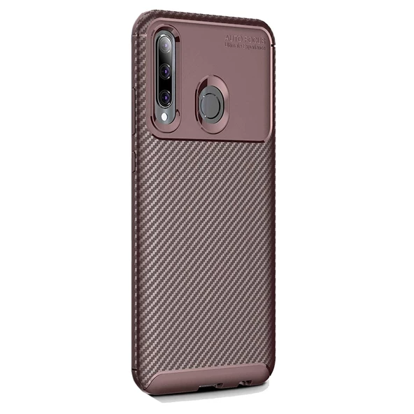 Gpack Huawei Honor 20 Lite Kılıf Negro Karbon Dizayn Silikon ürün görseli 1