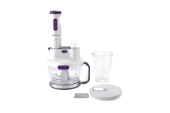 ALTUS ALSM 739 B Rendeli Blender Set (1000W/rondo/mikser/rende/beyaz) ürün görseli 1