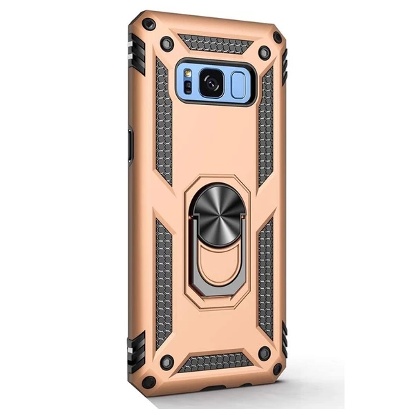 Gpack Samsung Galaxy S8 Kılıf Vega Standlı Yüzüklü Mıknatıslı ürün görseli 1
