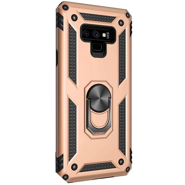 Gpack Samsung Galaxy Note 9 Kılıf Vega Standlı Yüzüklü Mıknatıslı ürün görseli 1