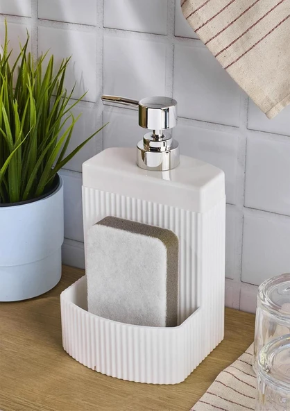 Kelly Sıvı Sabunluk - Sünger Hazneli Mutfak Sabunluğu - 540 ML ürün görseli 1