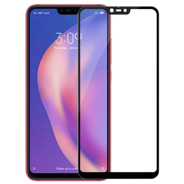 Gpack Xiaomi Mi 8 Full Kapatan Renkli Cam Tam Koruma ürün görseli 1