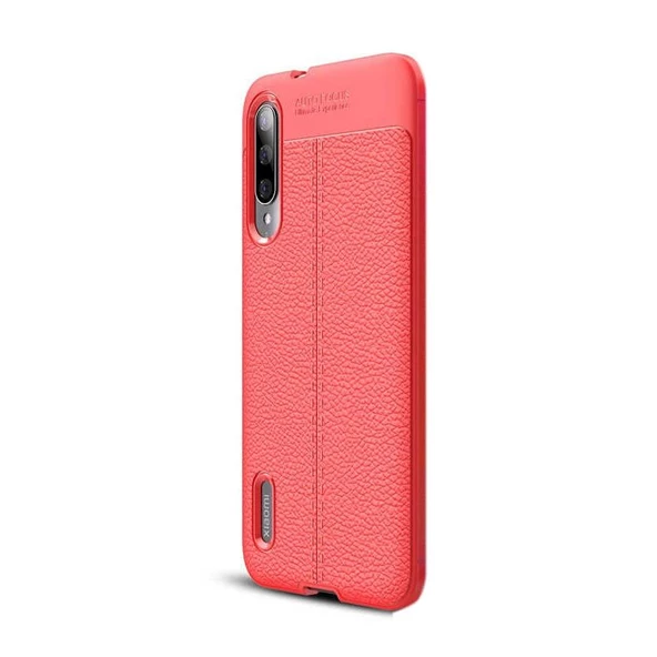 Gpack Xiaomi Mi 9 Lite Kılıf Niss Silikon Deri Görünümlü ürün görseli 1