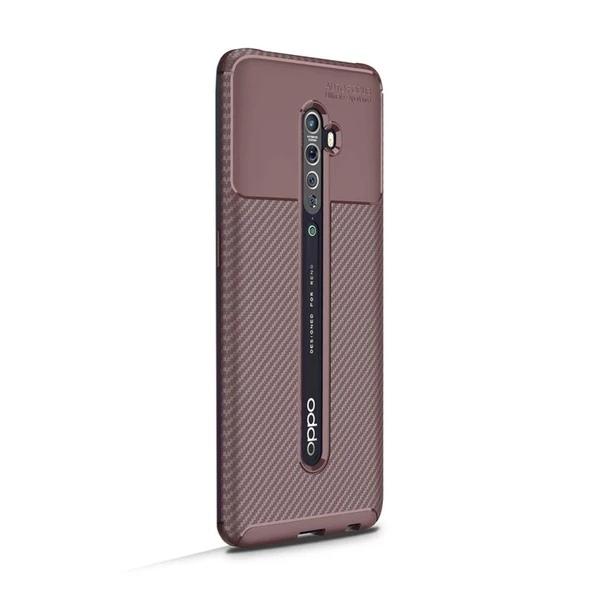 Gpack Oppo Reno 2 Kılıf Negro Karbon Dizayn Silikon ürün görseli 1
