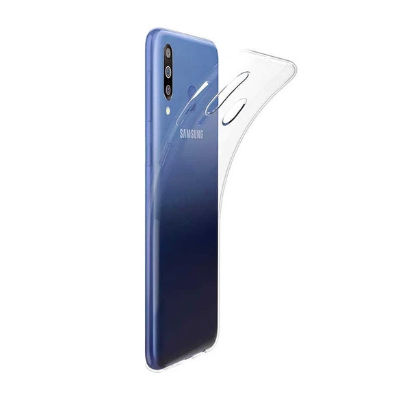 Gpack Samsung Galaxy M40 Kılıf Süper Silikon Arka KorumaNano Glass ürün görseli 1