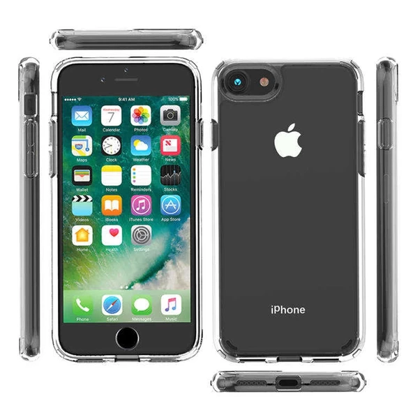 Gpack Apple iPhone 8 Kılıf Coss  Sert Kapak - Resim 2