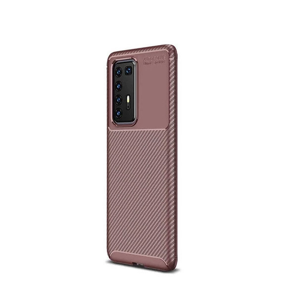 Gpack Huawei P40 Pro Kılıf Negro Karbon Dizayn Silikon ürün görseli 1