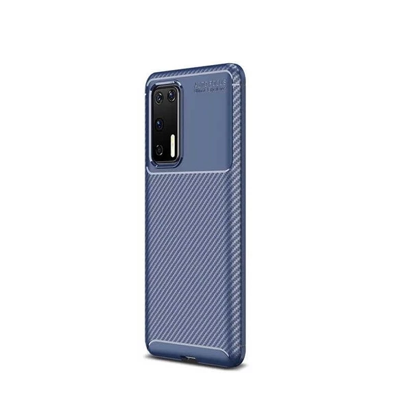 Gpack Huawei P40 Kılıf Negro Karbon DizaynFull Ekran Koruyucu ürün görseli 1