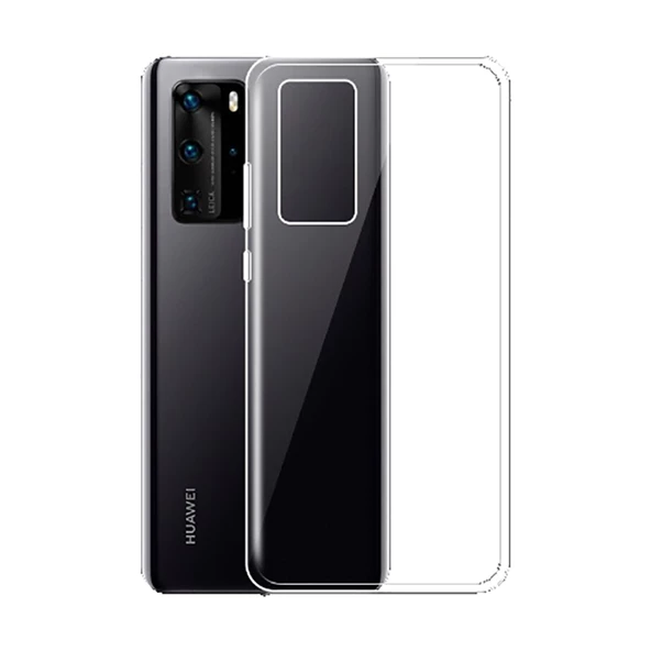 Gpack Huawei P40 Kılıf Süper Silikon KorumaFull Kapatan Ekran Koruyucu ürün görseli 1