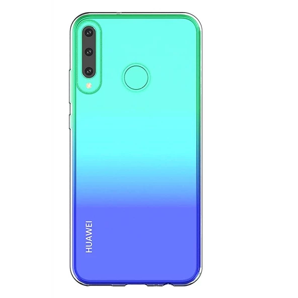 Gpack Huawei P40 Lite E Kılıf Süper Silikon Arka KorumaNano Glass ürün görseli 1