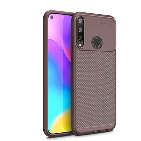 Gpack Huawei P40 Lite E Kılıf Negro Karbon Dizayn Silikon ürün görseli 1
