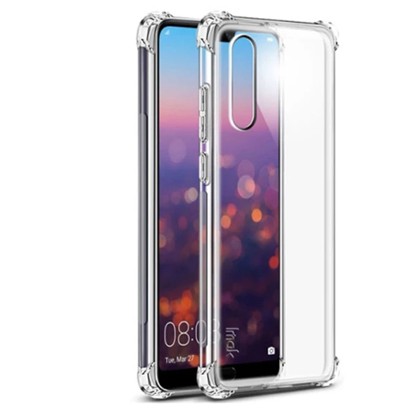 Gpack Huawei P Smart Pro 2019 Kılıf AntiShock Sert KapakNano Glass ürün görseli 1