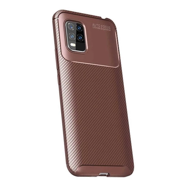 Gpack Xiaomi Mi 10 Lite Kılıf Negro Karbon Dizayn Silikon ürün görseli 1