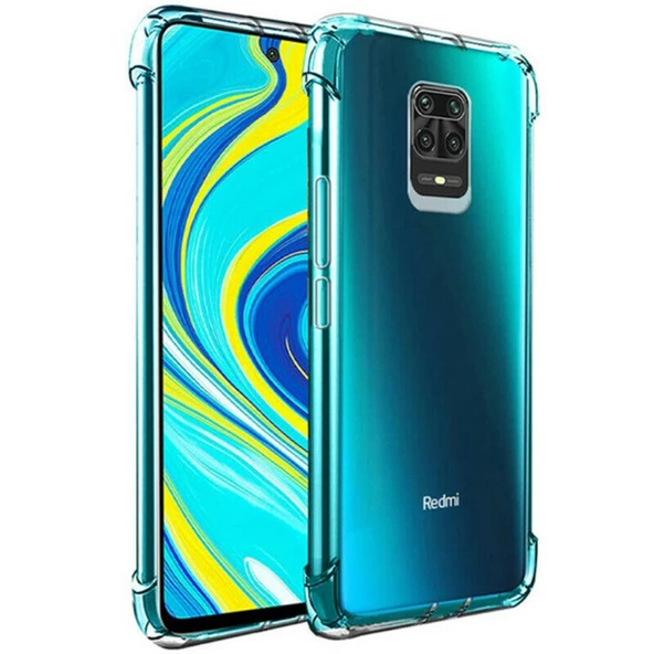Gpack Xiaomi Redmi Note 9S Kılıf AntiShock Sert KapakNano Glass ürün görseli 1