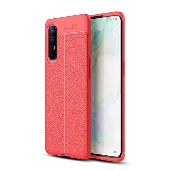 Gpack Oppo Reno 3 Pro Kılıf Niss Silikon Deri Görünümlü ürün görseli 1