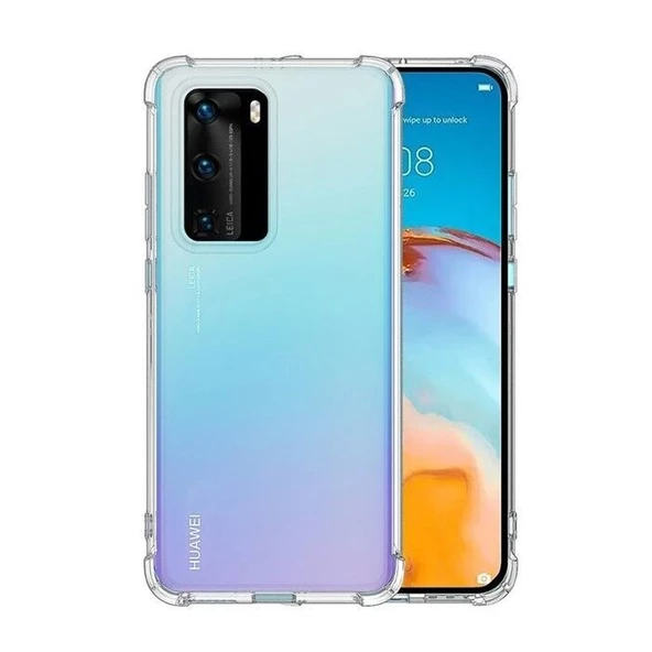 Gpack Huawei P40 Kılıf AntiShock Ultra Koruma Sert KapakFull Ekran Koruyucu ürün görseli 1