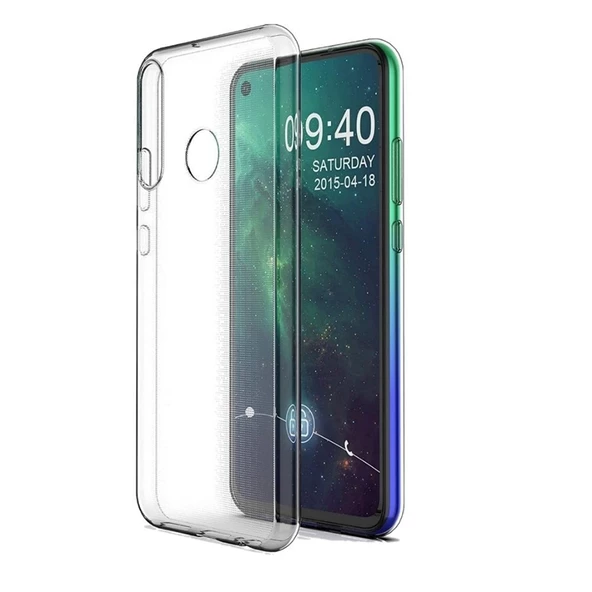 Gpack Huawei Y6P Kılıf Süper Silikon Yumuşak Arka Koruma ürün görseli 1