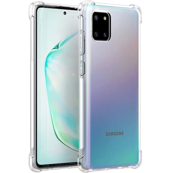 Gpack Samsung Galaxy Note 10 Lite Kılıf AntiShock Sert KapakNano Glass ürün görseli 1