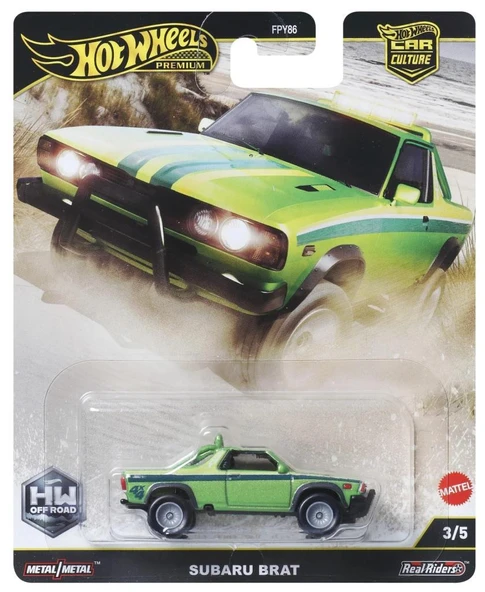 Hot Wheels Premium Car Culture SUBARU BRAT JBK72 ürün görseli 1