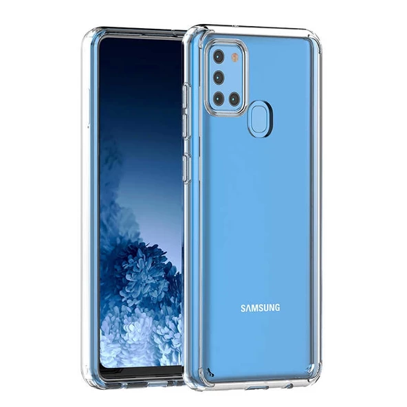 Gpack Samsung Galaxy A21S Kılıf Coss  Sert KapakNano Glass ürün görseli 1