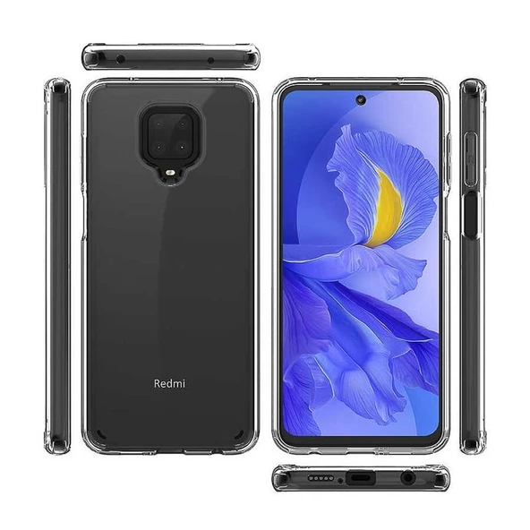 Gpack Xiaomi Redmi Note 9S Kılıf Coss  Sert Kapak - Resim 2