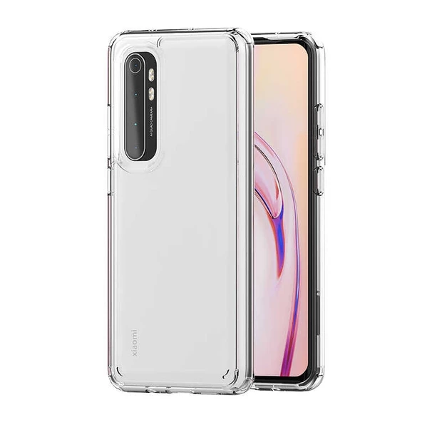 Gpack Xiaomi Mi Note 10 Lite Kılıf Coss  Sert Kapak  Full Ekran Koruyucu ürün görseli 1
