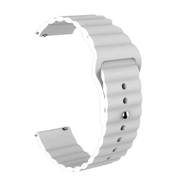 Gpack Samsung Galaxy Watch 3 45mm Kordon Mat Düz Renkli Silikon ürün görseli 1