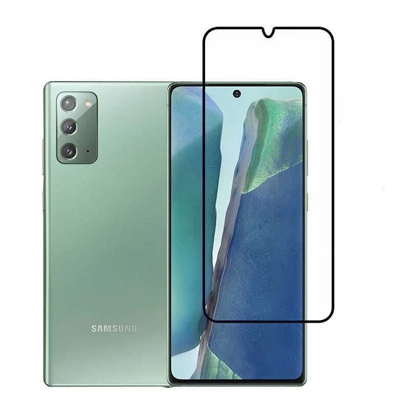 Gpack Samsung Galaxy Note 20 Full Kapatan Renkli Cam Tam Koruma ürün görseli 1