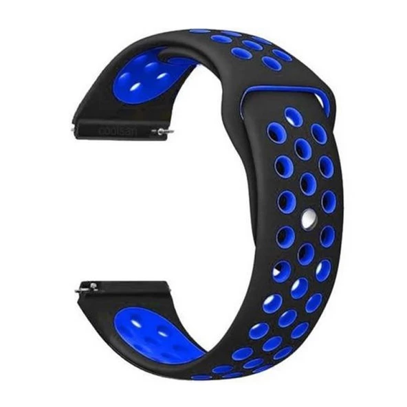 Gpack Realme Watch Kordon Delikli Çift Renk Silikon - Resim 7
