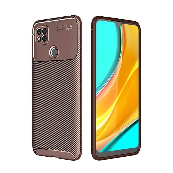 Gpack Xiaomi Redmi 9c Kılıf Negro Karbon Dizayn Silikon ürün görseli 1
