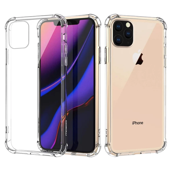 Gpack Apple iPhone 12 Pro Max Kılıf AntiShock Sert KapakNano Glass ürün görseli 1