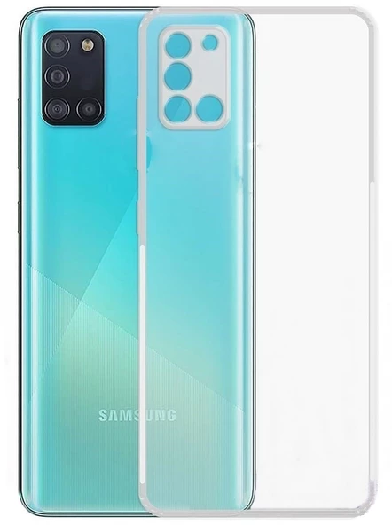 Gpack Samsung Galaxy A31 Kılıf Kamera Korumalı  Silikon Renksiz ürün görseli 1