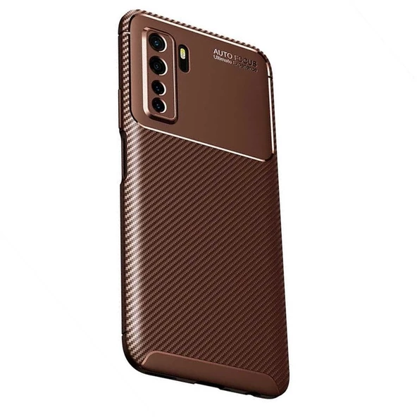 Gpack Huawei P40 Lite 5G Kılıf Negro Karbon Dizayn Silikon ürün görseli 1