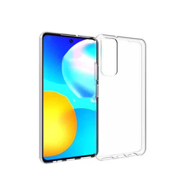 Gpack Huawei P Smart 2021 Kılıf Süper Silikon  KorumaNano Glass ürün görseli 1