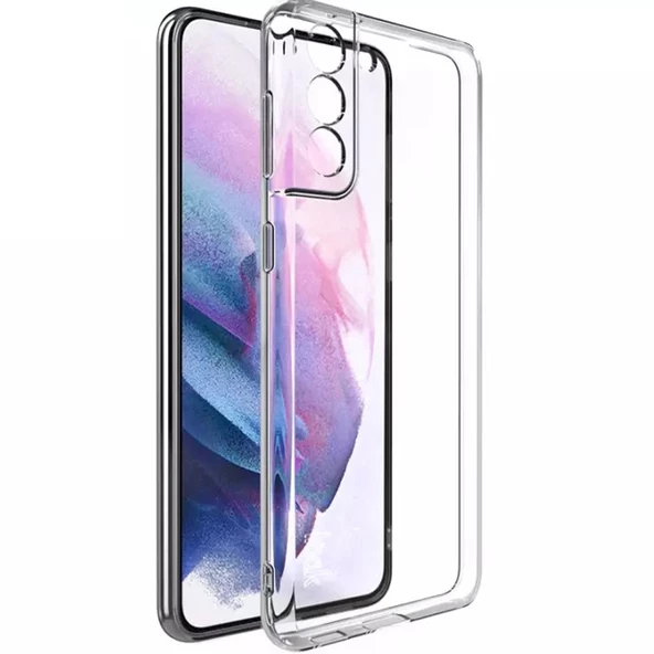 Gpack Samsung Galaxy S21 Plus 5G Kılıf Kamera Korumalı  Silikon Renksiz ürün görseli 1