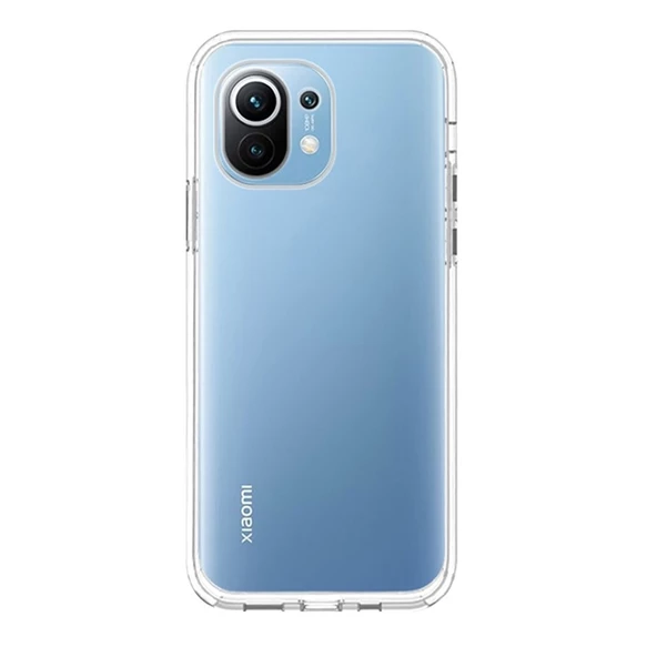 Gpack Xiaomi Mi 11 Kılıf Süper Silikon  Koruma Renksiz ürün görseli 1