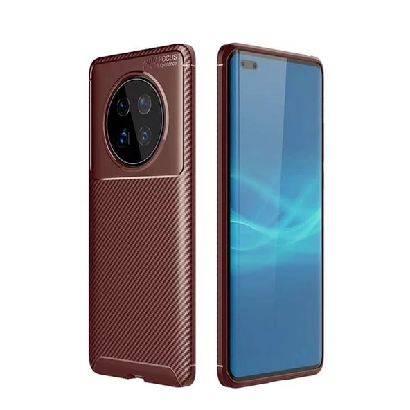 Gpack Huawei Mate 40 Pro Kılıf Negro Karbon Dizayn Silikon ürün görseli 1