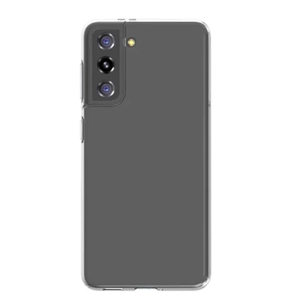 Gpack Samsung Galaxy S21 Plus 5G Kılıf Süper Silikon   Full Ekran Koruyucu Renksiz ürün görseli 1