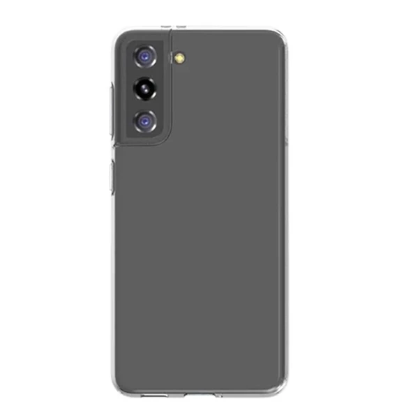 Gpack Samsung Galaxy S21 5G Kılıf Süper Silikon   Full Ekran Koruyucu Renksiz ürün görseli 1
