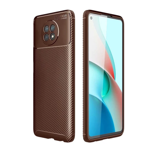 Gpack Xiaomi Redmi Note 9T Kılıf Negro Karbon Dizayn Silikon ürün görseli 1