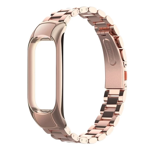 Gpack Xiaomi Mi Band 6 Kordon Metal Çıtçıtlı Armband ürün görseli 1