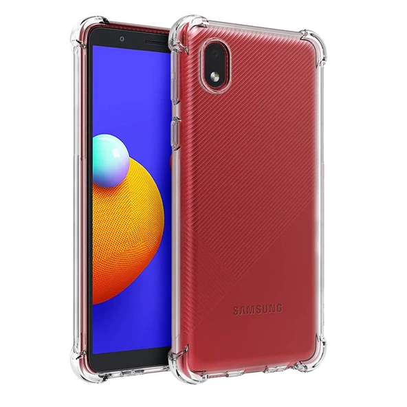 Gpack Samsung Galaxy A01 Core Kılıf AntiShock Ultra Koruma Sert Kapak ürün görseli 1