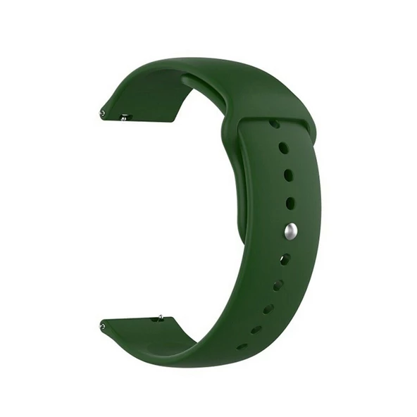 Gpack OnePlus Watch Kordon Mat Düz Renkli Silikon - Resim 10
