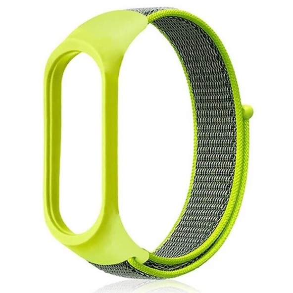 Gpack Xiaomi Mi Band 6 Kordon Cırtcırt Kumaş Kordon Velcro ürün görseli 1