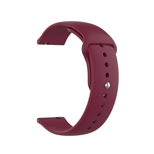 Gpack OnePlus Watch Kordon Mat Düz Renkli Silikon - Resim 6