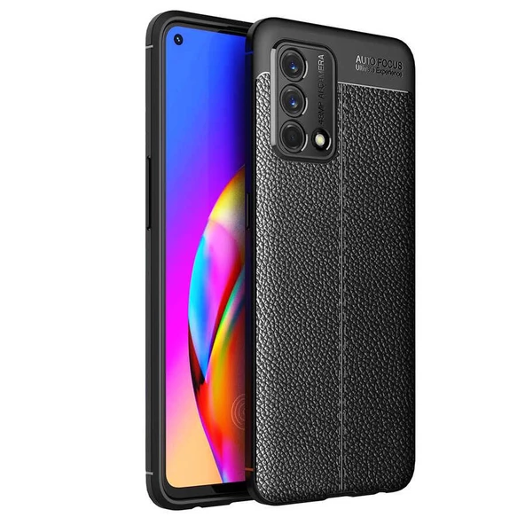 Gpack Oppo A74 4G Kılıf Niss Silikon Deri Görünümlü ürün görseli 1