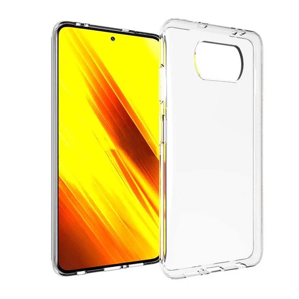 Gpack Xiaomi Poco X3 Pro Kılıf Süper SilikonNano Glass ürün görseli 1